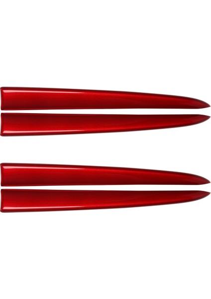 4x Araba Ön Izgara Grill Kapak Mazda 2 Demio 2015-2017 Dj Dl Mazda2 Hatchback Sedan Stil Kırmızı (Yurt Dışından) indirimleri