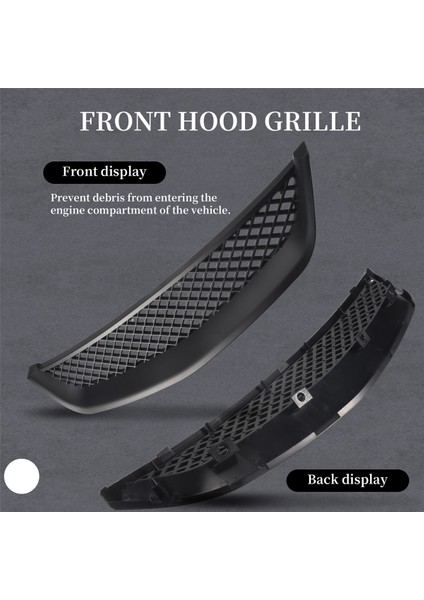 Honda Civic Jdm Tip R 2001-2003 Için Siyah Mesh Abs Ön Kaput Grille Grill (Yurt Dışından) indirimleri