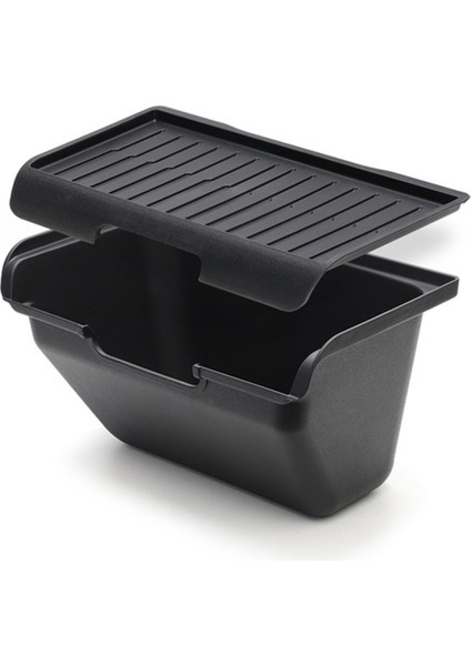 Tesla Model Y Ardıç Için Koltuk Depolama Tepsisi Çöp Kutusu Altında Kayma Önleyici Kapaklı Araba Arka Koltuk Saklama Kutusu (Yurt Dışından)