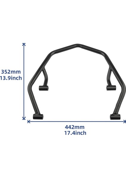 Motosiklet Yolcu Arka Solo Koltuk Bagaj Rafı Honda Için Raf Destek Rafı CL250 CL300 CL500 cl 250 300 500 (Yurt Dışından) modelleri
