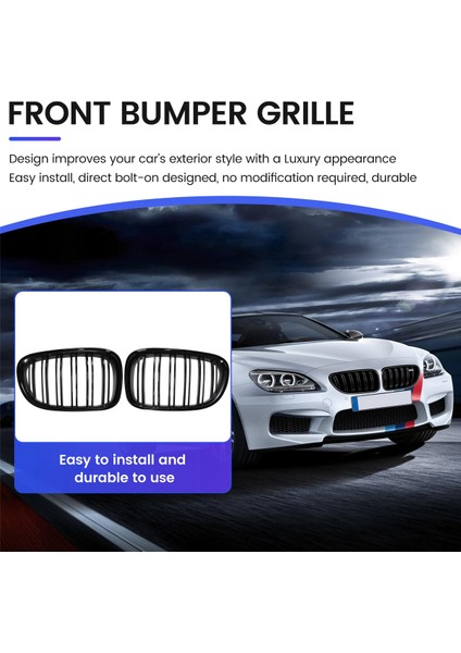 Bmw F01 F02 7 Serisi 730D 740D 750D Için Grill Grille Parlak Siyah Böbrek Spor (Yurt Dışından) fırsatları