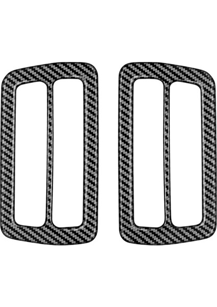 Toyota Tacoma Için Araç Ingutuzu Panel Hava Çocuk Çerçeşik Tacoma 2024 A/c Hava Çıkışı Döşeme Etiketleri Araç Aksesuarları Karbon Fiber (Yurt Dışından)