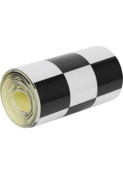 5x 3 Inç Siyah/beyaz Damalı Çıkartılı Teyp Araba Motosiklet Bisiklet Tank Sticker (Yurt Dışından) fiyatları