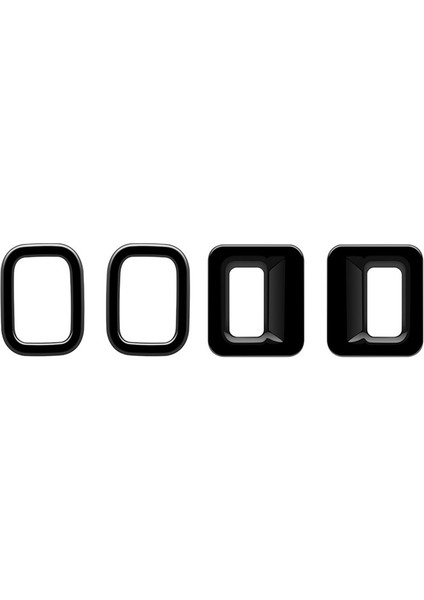 Honda Freed Hava Crosstar 2024 Pencere Asansör Anahtarı Panel Çıkartma Için Araba Orta Kapı Anahtar Trim Çerçeve Parlak Siyah (Yurt Dışından)