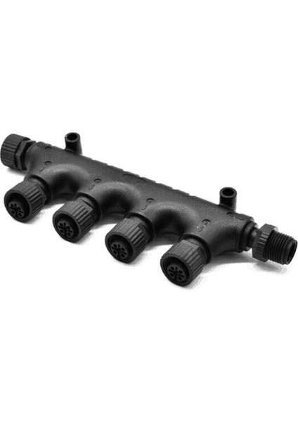 NMEA2000 Için 6port 5pin M12 Iplik IP67 Su Geçirmez Nmea 2000 (N2K) (Tee) T-Connector Garmin Lowrance Simrad (Yurt Dışından)