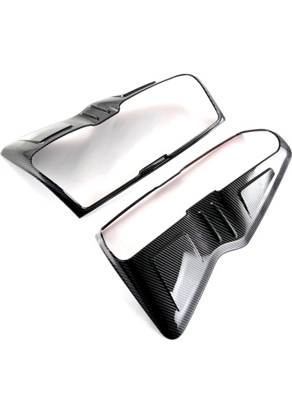 Isuzu D-Max Dmax 2021 2022 2023 Abs Karbon Fiber Arka Işık Kapağı Trim Tail Işık Lamba Çerçevesi Aksesuarları (Yurt Dışından)