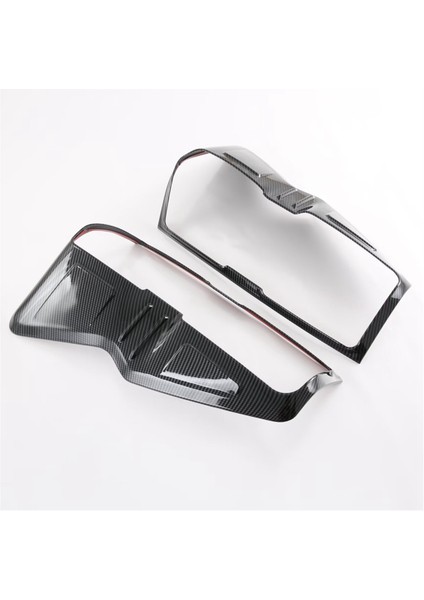 Isuzu D-Max Dmax 2021 2022 2023 Abs Karbon Fiber Arka Işık Kapağı Trim Tail Işık Lamba Çerçevesi Aksesuarları (Yurt Dışından) fırsatları