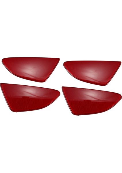 2x Araba Stil Abs Plastik Arka Tail Sis Lambası Reflektör Panel Mazda 2 Demio 2015-2018 (Yurt Dışından)