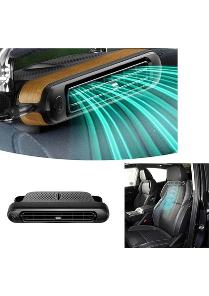 Araba Koltuğu Soğutma Fanları USB Ön Arka Koltuk Için Araba Başlık Fanı Tüm Arabalar Için Üç Vitesli Ayarlanabilir Fan (Yurt Dışından) fırsatları