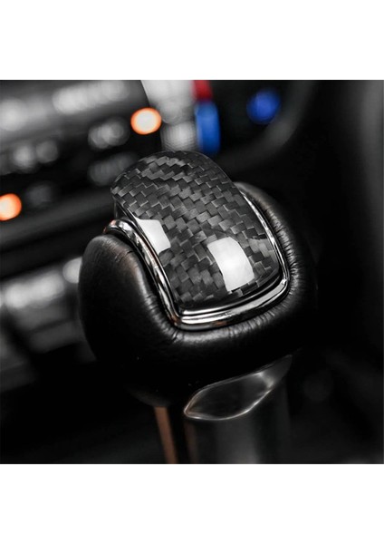 Ford Mustang 2015-2023 Için Karbon Fiber Iç Araba Kafası Üst Kapak Dekoratif Çıkartma (Yurt Dışından) modelleri