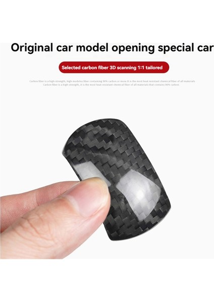 Ford Mustang 2015-2023 Için Karbon Fiber Iç Araba Kafası Üst Kapak Dekoratif Çıkartma (Yurt Dışından) indirimleri