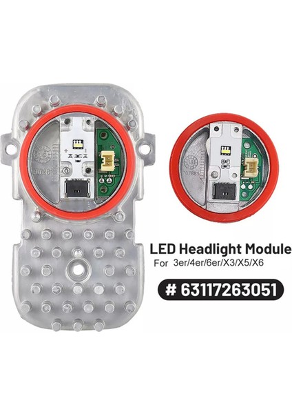 Araba Drl Far Birimi Angel Gözler Modülü 63117263051 7263051 Bmw 4 Serisi F32 F33 F36 M4 2015 2016 (Yurt Dışından) modelleri
