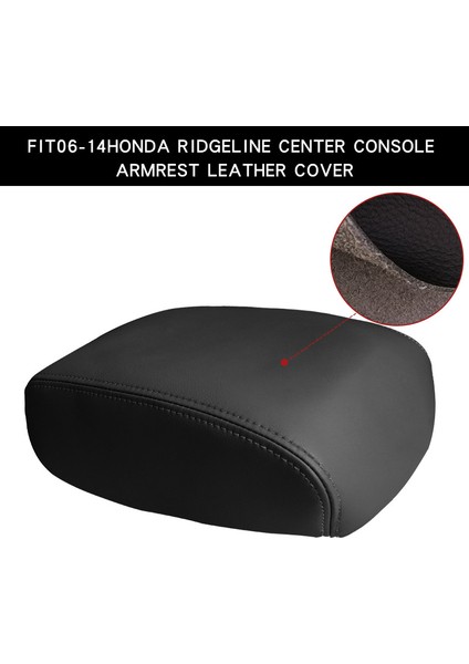2006-2014 Için Honda Ridgeline Pu Deri Merkez Konsolu Kapak Kolçak Kapak Çıkartma Trim Siyah (Yurt Dışından) fiyatları
