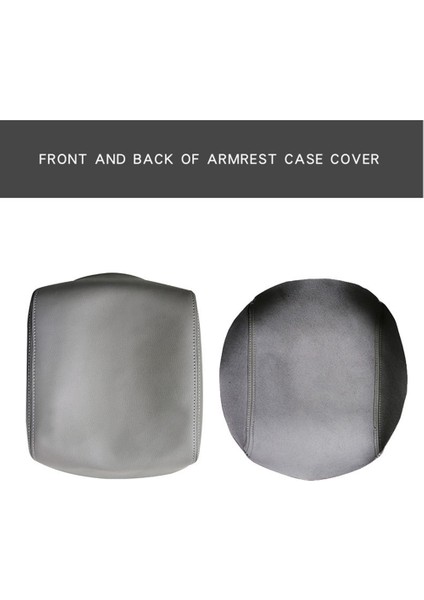 2006-2014 Için Honda Ridgeline Pu Deri Merkez Konsolu Kapak Kolçak Kapak Çıkartma Trim Siyah (Yurt Dışından) modelleri