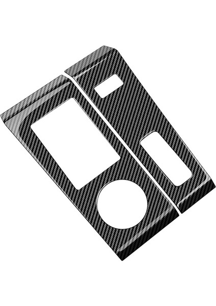 2pcs Karbon Fiber Merkezi Dişli Vites Paneli Kontrol Paneli Mitsubishi Outlander 2022+ Rhd Için Çıkartma Iç Modifikasyonu (Yurt Dışından)