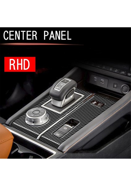 2pcs Karbon Fiber Merkezi Dişli Vites Paneli Kontrol Paneli Mitsubishi Outlander 2022+ Rhd Için Çıkartma Iç Modifikasyonu (Yurt Dışından) fırsatları