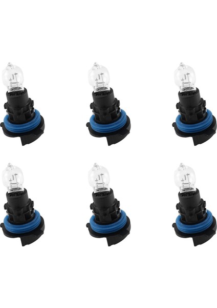 6pcs Önde Gündüz Koşu Ampulü 6216F6 89072904 Peugeot 3008 5008 Citroen C5 12V 24W Için PH24W (Yurt Dışından)