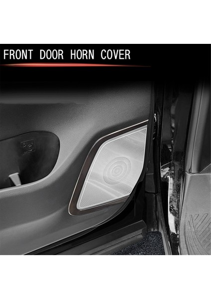 Toyota Alphard Vellfire 40 Serisi 2023+ Lhd Için Araba Paslanmaz Çelik Ön Kapı Hoparlör Kapağı Iç Aksesuarlar (Yurt Dışından) fiyatları