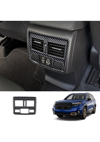 Araç Arka Klima Çıkış Çerçevesi Klima Subaru Forester Için Hava Çıkışı Trim Etiketi 2025 Lhd Karbon Fiber Desen (Yurt Dışından) indirimleri
