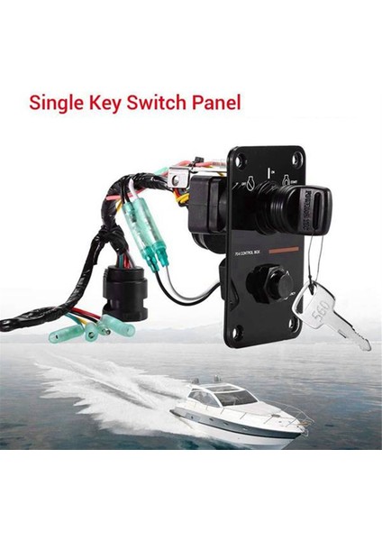 Dıştan Takma Tek Kontrol Anahtar Paneli DC12V Motor Anahtar Paneli 704-82570-12-00 Yamaha Için 704-82570-08 (Yurt Dışından) fırsatları