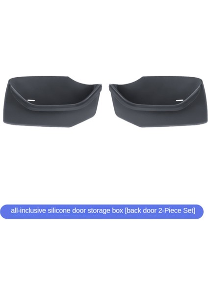 Tesla Model 3 Için Highland 2024 Kapı Depolama Kutusu Kapı Kolu Koltuk Tepsisi Saklama Kutusu Silikon Kapak, Arka (Yurt Dışından) fiyatları