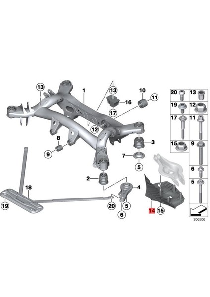 1paır Aracı Bmw F20 F20 F21 F22 F35 F30 F32 F33 12-15 33326796137 33326796138 Için (Yurt Dışından)