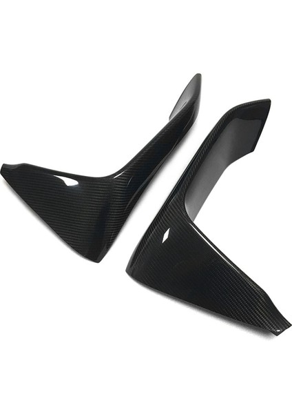 2pcs Araba Ön Tampon Spoiler Bmw Için Karbon Fiber Bmw M3 F80 M4 F82 F83 2014-2017 (Yurt Dışından) fırsatları