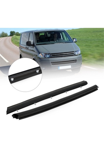 Volkswagen Taşıyıcı Için 1 Çift Araba Ön Kapı Contası Kauçuk Kaplama Kapı Şeridi T5 T5.1 (Yurt Dışından) indirimleri