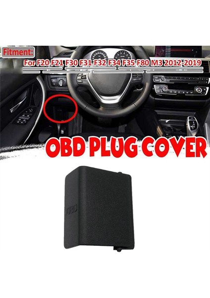 51437272619 Lhd Araba Iç Obd Fiş Kapağı Trim Bmw 3 Serisi F30 2014-2019 1 Seri F20 2010-2013 (Yurt Dışından) fiyatları
