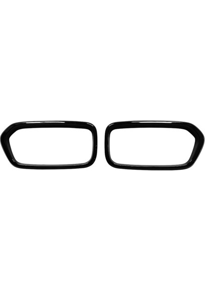 Bmw X2 Serisi F39 2018-2021 Parlak Siyah Için Ön Tampon Izgara Çerçeve Kapağı Döşeme Yarışı Orta Net Çerçeve Döşeme (Yurt Dışından)