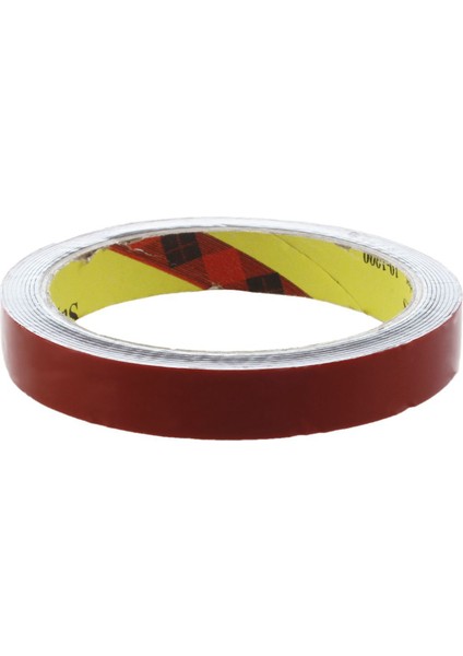 2x 3m Güçlü Kalıcı Çift Taraflı Süper Yapışkan Köpük Bant Rulosu Araç Araba, Kırmızı 15MM x 3m (Yurt Dışından) fırsatları