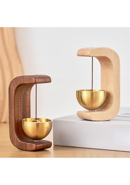 Kapı Zili, Manyetik Ahşap Kapı Zili, Kapı Hatırlatıcı Zili, Yeni Çin Tarzı Dekorasyon (Yurt Dışından)