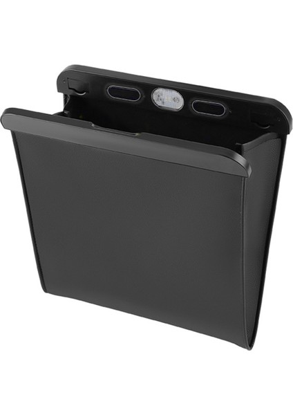 Tesla Model 3 Y 2024 Çöp Torbası Sızdırmaz Manyetik Çöp Kutusu Arka Koltuk Asma Çöp Kutusu LED Hafif Araba ile (Yurt Dışından)