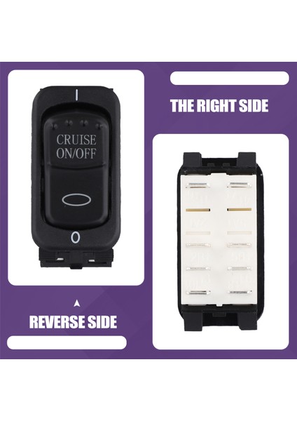 Peterbilt 16-09121 5G8EF2A11 Lhd Için Araba Cruise Control Switch Aç/kapalı (Yurt Dışından) indirimleri