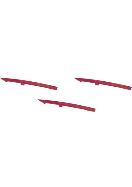 3x 63147847165 Arka Sol Tampon Reflektörü -Bmw 3 Serisi Için Kırmızı F30 F31 M Sport 2012+ (Yurt Dışından)