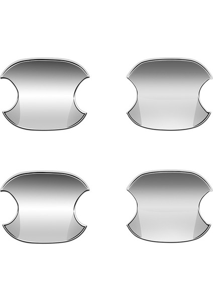 Honda Freed Hava Crosstar Için Araba Dış Kapı Kasesi Döşeme Kapağı 2024 Dış Kapı Kasesi Sticker Gümüş (Yurt Dışından)