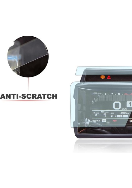 3x Motosiklet Küme Kümesi Ekran Gösterge Tablosu Koruma Enstrüman Film Yamaha Tracer 9 Tracer9 Gt 2021- (Yurt Dışından) fiyatları