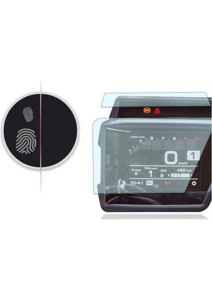 3x Motosiklet Küme Kümesi Ekran Gösterge Tablosu Koruma Enstrüman Film Yamaha Tracer 9 Tracer9 Gt 2021- (Yurt Dışından) indirimleri