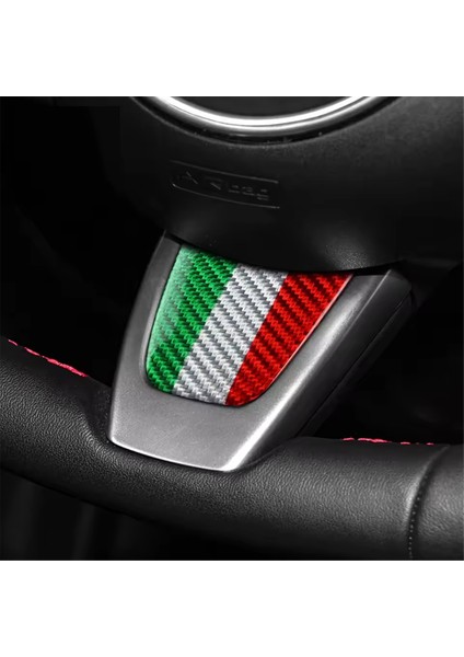Fiat 500 Abarth 595 2012-2015 Için Kuru Karbon Fiber Araba Direksiyon Simidi Dip Kapağı (Yurt Dışından) fiyatları