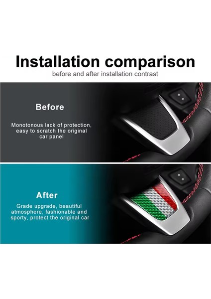 Fiat 500 Abarth 595 2012-2015 Için Kuru Karbon Fiber Araba Direksiyon Simidi Dip Kapağı (Yurt Dışından) modelleri