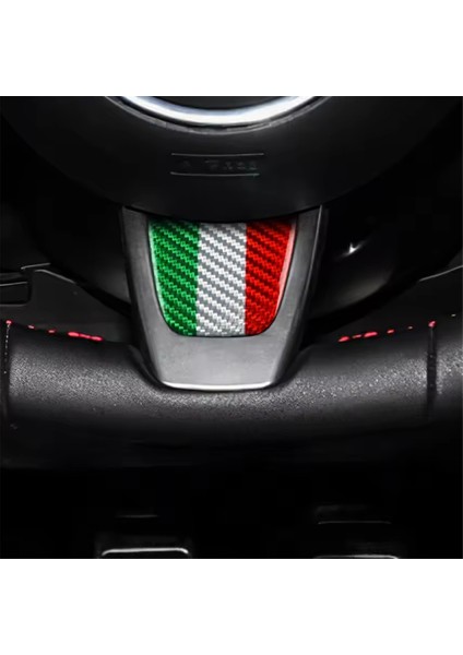 Fiat 500 Abarth 595 2012-2015 Için Kuru Karbon Fiber Araba Direksiyon Simidi Dip Kapağı (Yurt Dışından) fırsatları