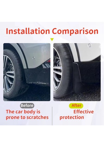 Yeni Yüksek Kalitacı Çıkış Splash Gerçekleşi Lastik Xpeng G6 2023 Için Yumuşak Kauçuk Çamurluk Cilt Döşemesi- Otomobil Parçaları (Yurt Dışından) indirimleri