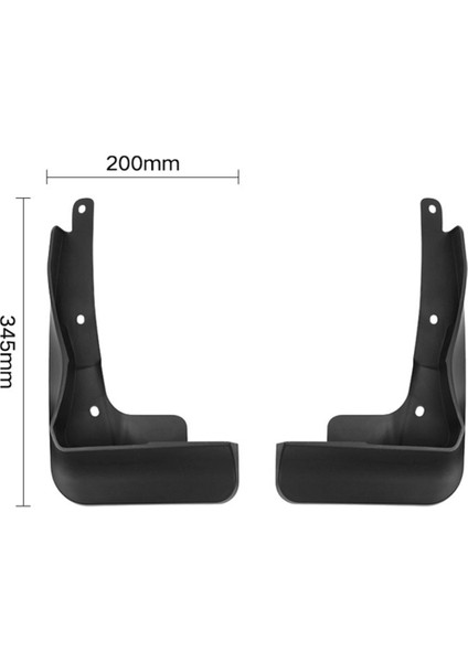 Vw Id.7 Için Araba Çamur Fleps.7 Vizzion 2024 Çamurluk Çamur Koruma Flep Splash Flaps Aksesuarları (Yurt Dışından) fırsatları
