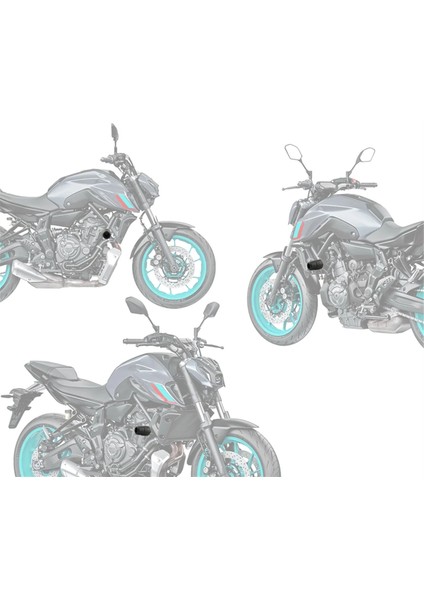 Motosiklet Aksesuarları Düşen Koruma Pad Vücut Çerçeveleri Çökme Koruyucu FTR1200 2019-2024 Için Uygun (Yurt Dışından) modelleri