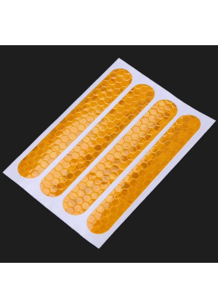 Ön Arka Tekerlek Kapağı Koruyucu Kabuk Dokuzbot Için Yansıtıcı Çıkartma Maksimum G30 Scooter Aksesuarları 16PCS, Sarı (Yurt Dışından) fırsatları