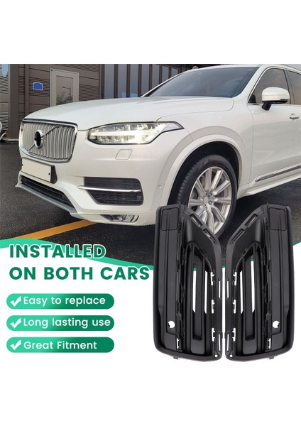 31663514 31663515 Ön Tampon Izgaralar Trim Kapak Çerçeve Kapağı Volvo Için XC90 2020 2021 2022 Araba Aksesuarları (Yurt Dışından) indirimleri
