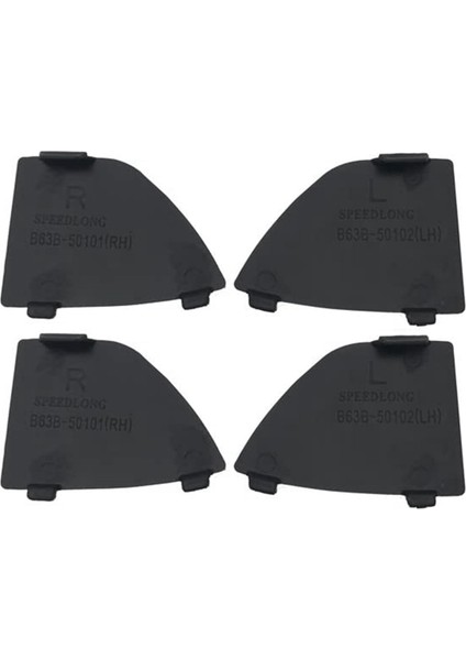 2x B63B-50-101 B63B-50-102 Araba Ön Alt Tampon Tow Hook Göz Kapağı Mazda Için Izgara Kapakları 3 2017-2018 (Yurt Dışından)