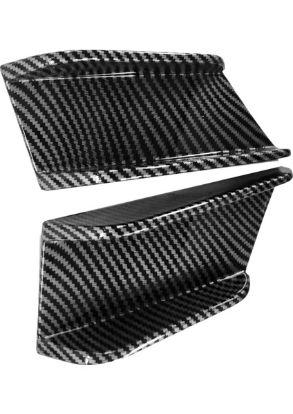 Araba Ön Tampon Yan Sıçrama Spoiler Canards Bmw 4 Serisi G22 G23 M Sport 2020+ Karbon Fiber Deseni (Yurt Dışından)