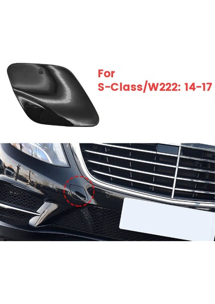 Araba Ön Tampon Tow Hook Kapağı Boyalı 2228850023 Mercedes Benz W222 2014-2017 Fragman Kapağı (Yurt Dışından) fiyatları