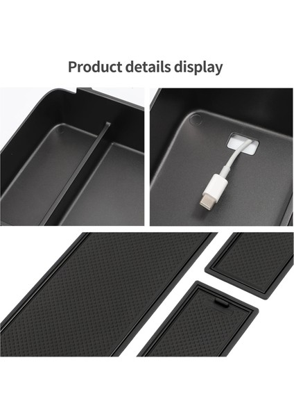 Hyundai Santa Fe 2024 2025 Iç Aksesuarlar Için Araç Kol Yavrusu Saklama Kutusu Organizatör Kılıf (Yurt Dışından) indirimleri